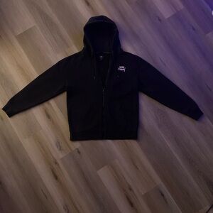 Black Vans Zip-Up Hoodie
